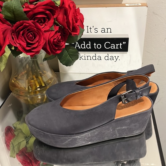 Ladies GENTLE SOUL NYOMI WEDGE SHOES - Picture 6 of 10